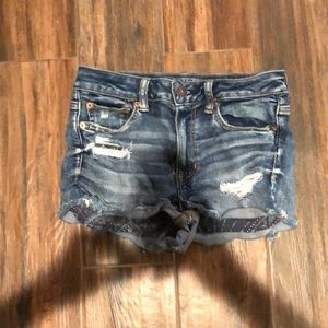 Americans Eagle Jean Shorts